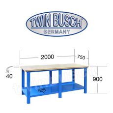 Banc profesional de lucru - 2m - TW 8057